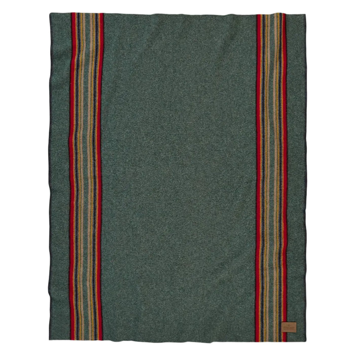 Yakima Camp Throw, Green Heather Mix-Tæpper-Pendleton-Motorious Copenhagen