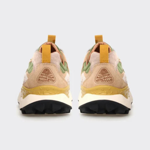 Yamano 3 Man Sneakers, Light Brown / Military Green-Sko og støvler-Flower Mountain-Motorious Copenhagen