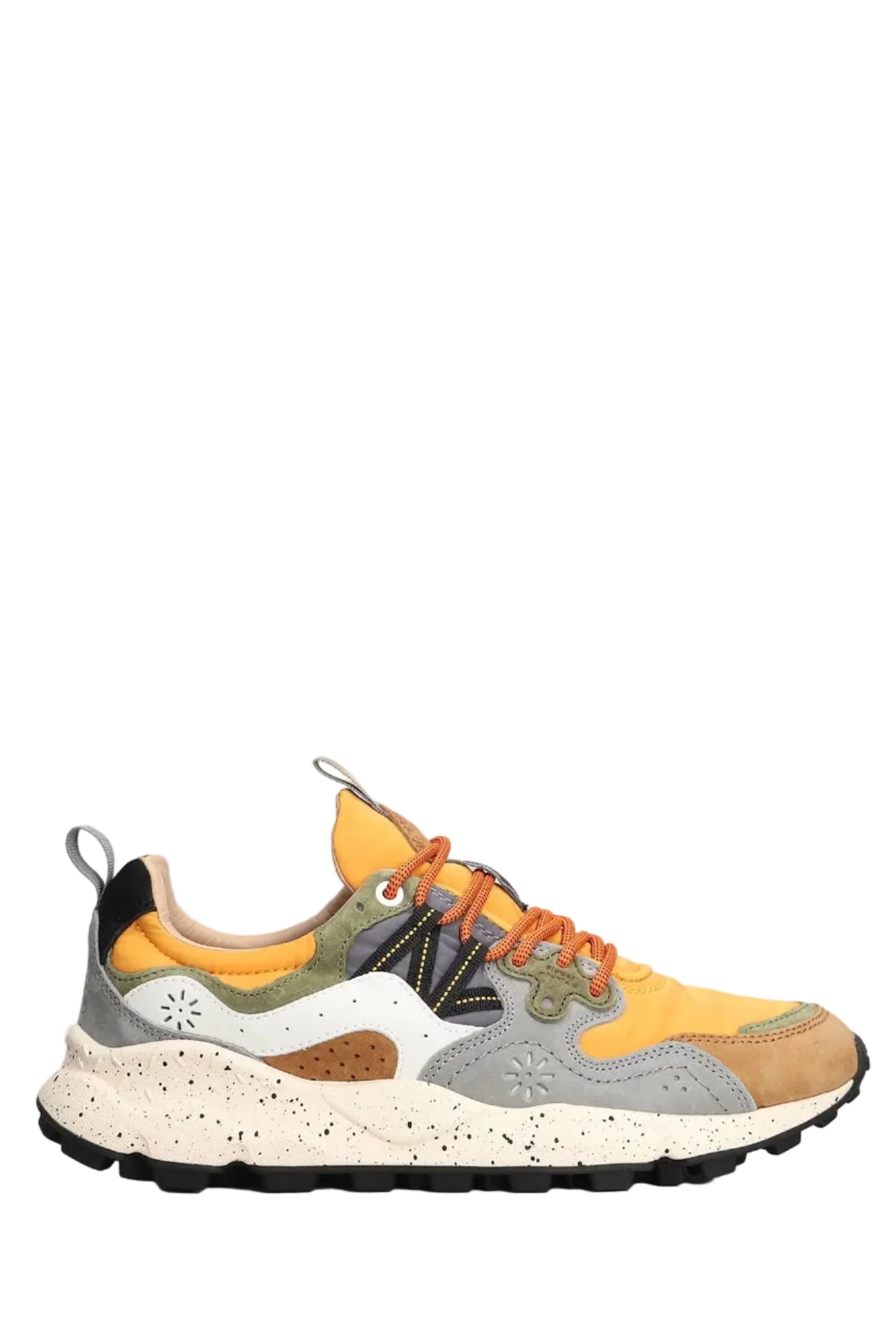 Yamano 3, Unisex Sneakers, Brown/Mustard-Sko og støvler-Flower Mountain-Motorious Copenhagen