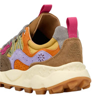 Yamano 3 Unisex Sneakers, Light Blue/Yellow/Brown-Sko og støvler-Flower Mountain-Motorious Copenhagen