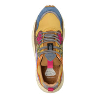 Yamano 3 Unisex Sneakers, Light Blue/Yellow/Brown-Sko og støvler-Flower Mountain-Motorious Copenhagen