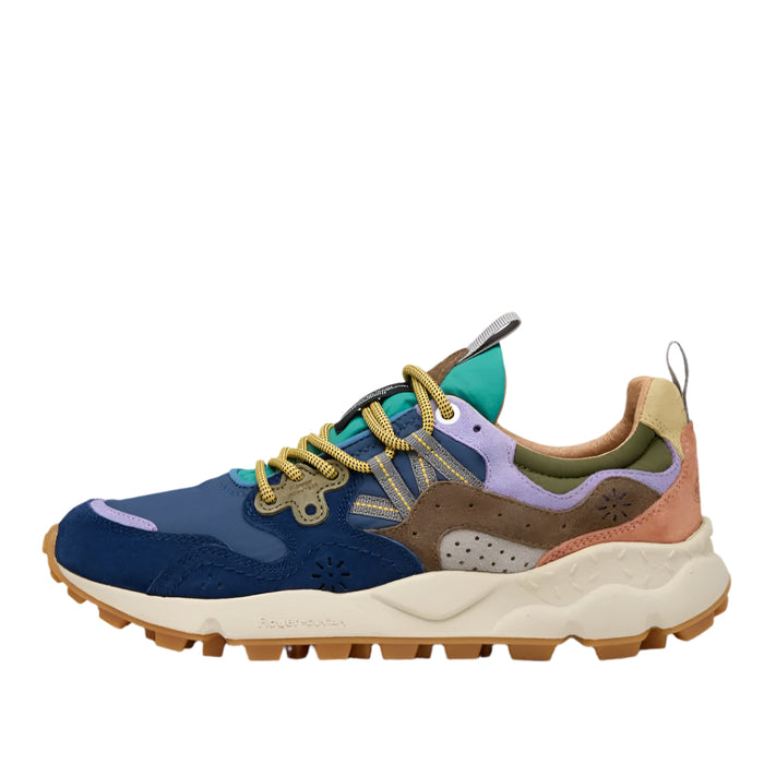 Yamano 3 Unisex Sneakers, Navy/Light Blue/Light Brown-Sko og støvler-Flower Mountain-Motorious Copenhagen