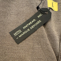 Youri Cardigan, Extra-fine Merino Wool, Taupe-Sweatshirts-Nitto Knitwear-Motorious Copenhagen