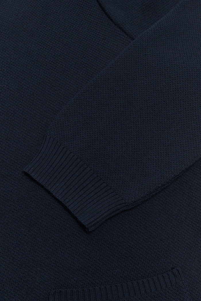 Youri Spring Cardigan, Marine-Sweatshirts-Nitto Knitwear-Motorious Copenhagen
