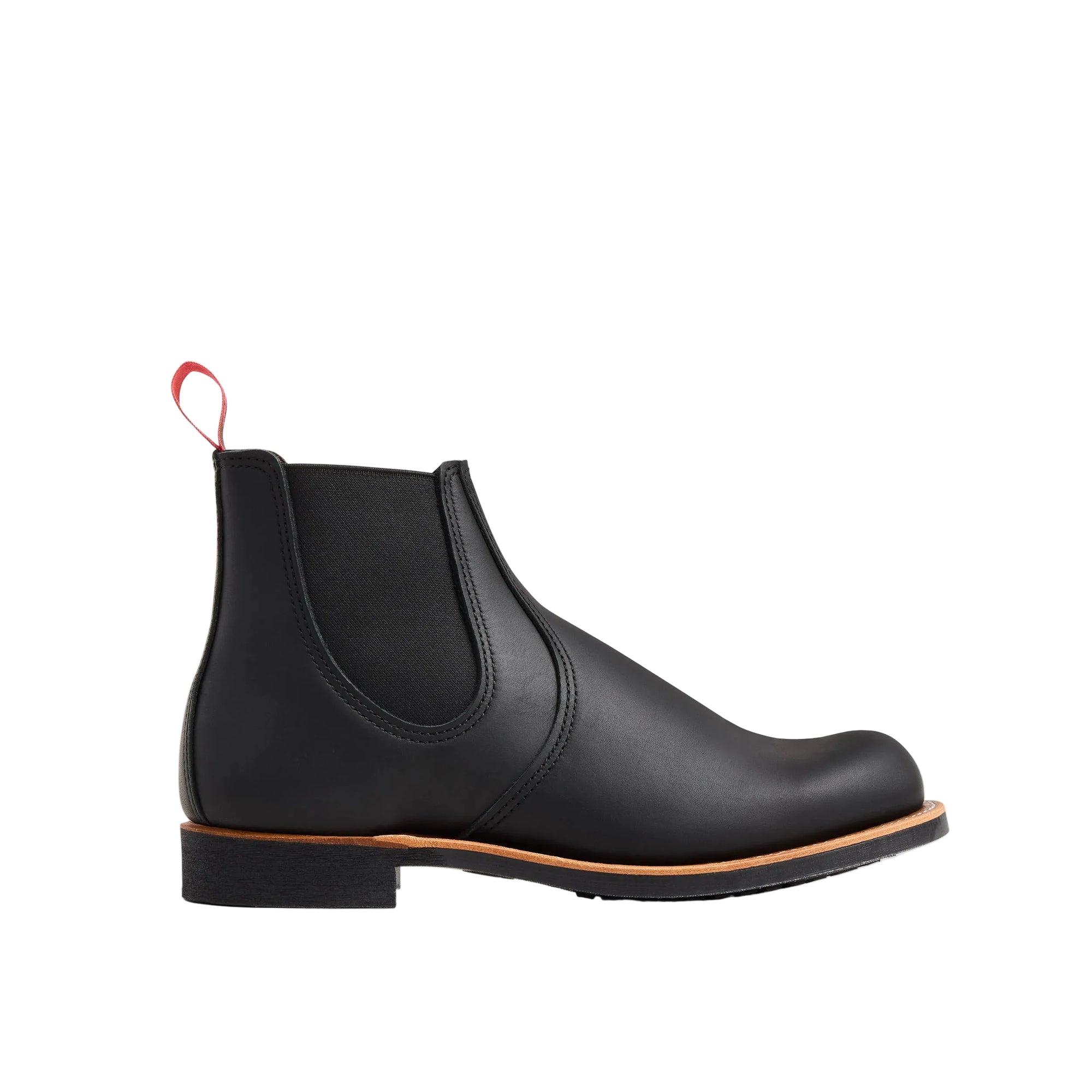 Chelsea Rancher, Style no. 8224, Black Harness Leather