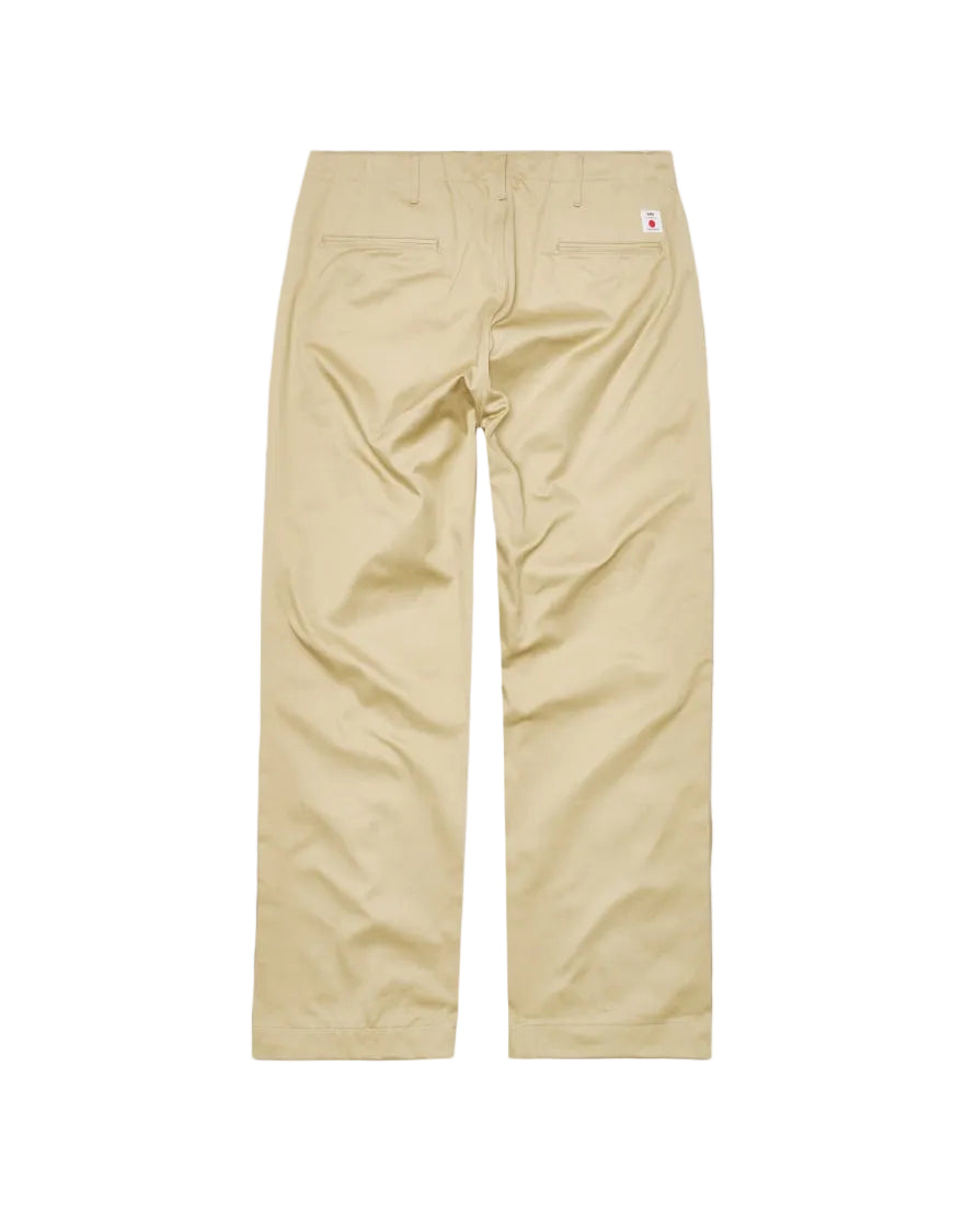 Wide Trousers, Unwashed, Khaki