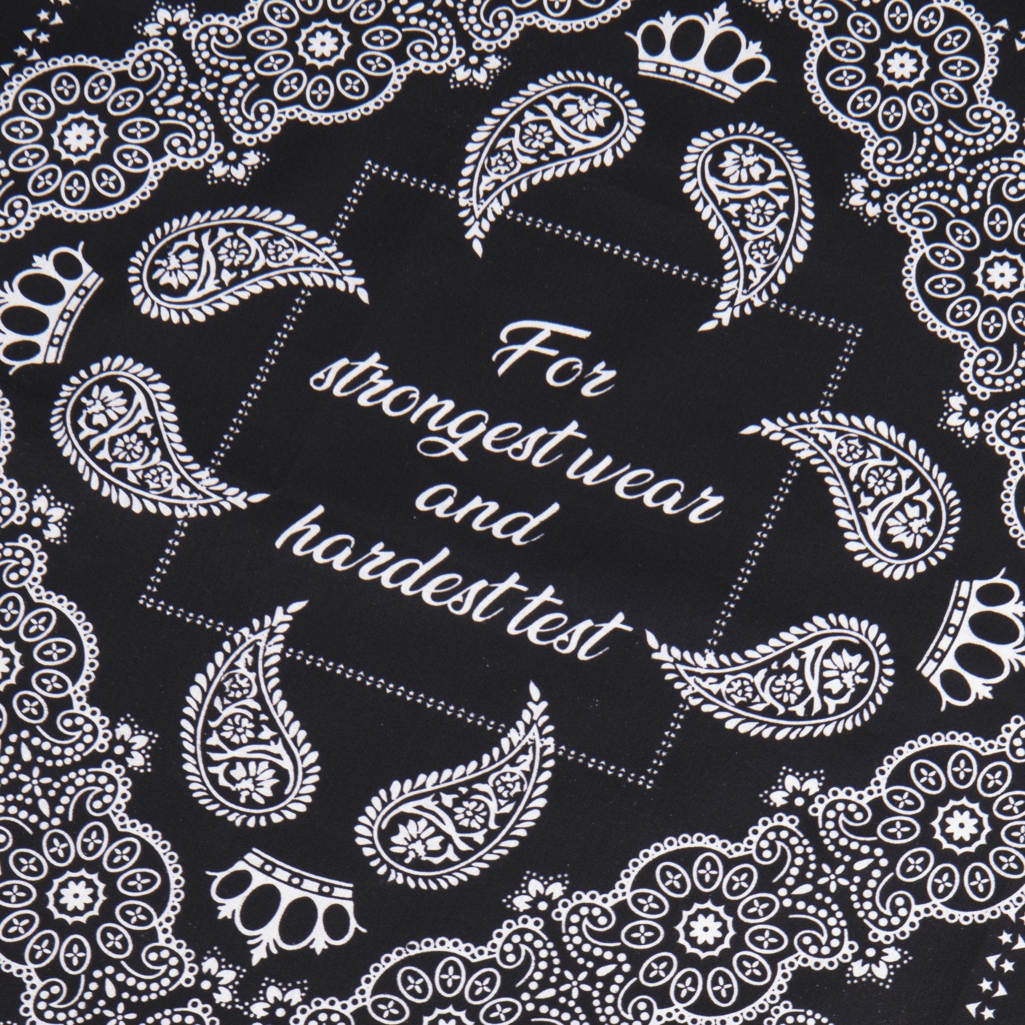 1947 Logo Bandana, Black-Halstørklæder-Pike Brothers-Motorious Copenhagen