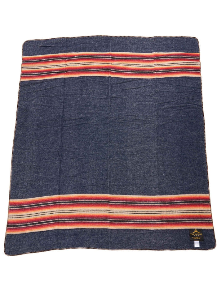 1969 Denakatee wool blanket, navy-Tæpper-Pike Brothers-Motorious Copenhagen