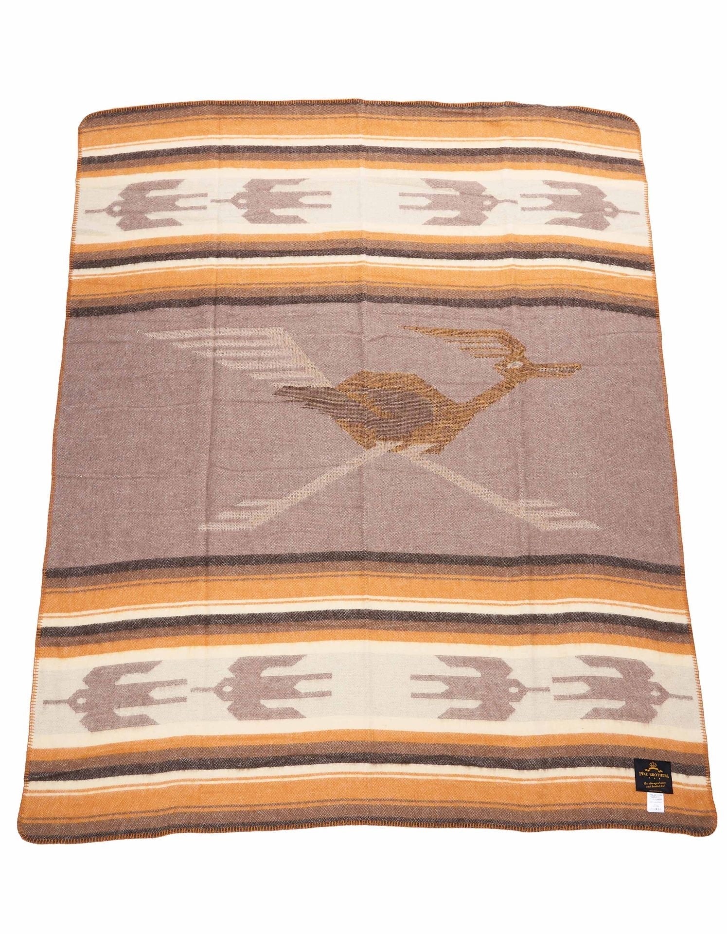 1969 Roadrunner blanket, Brown-Tæpper-Pike Brothers-Motorious Copenhagen