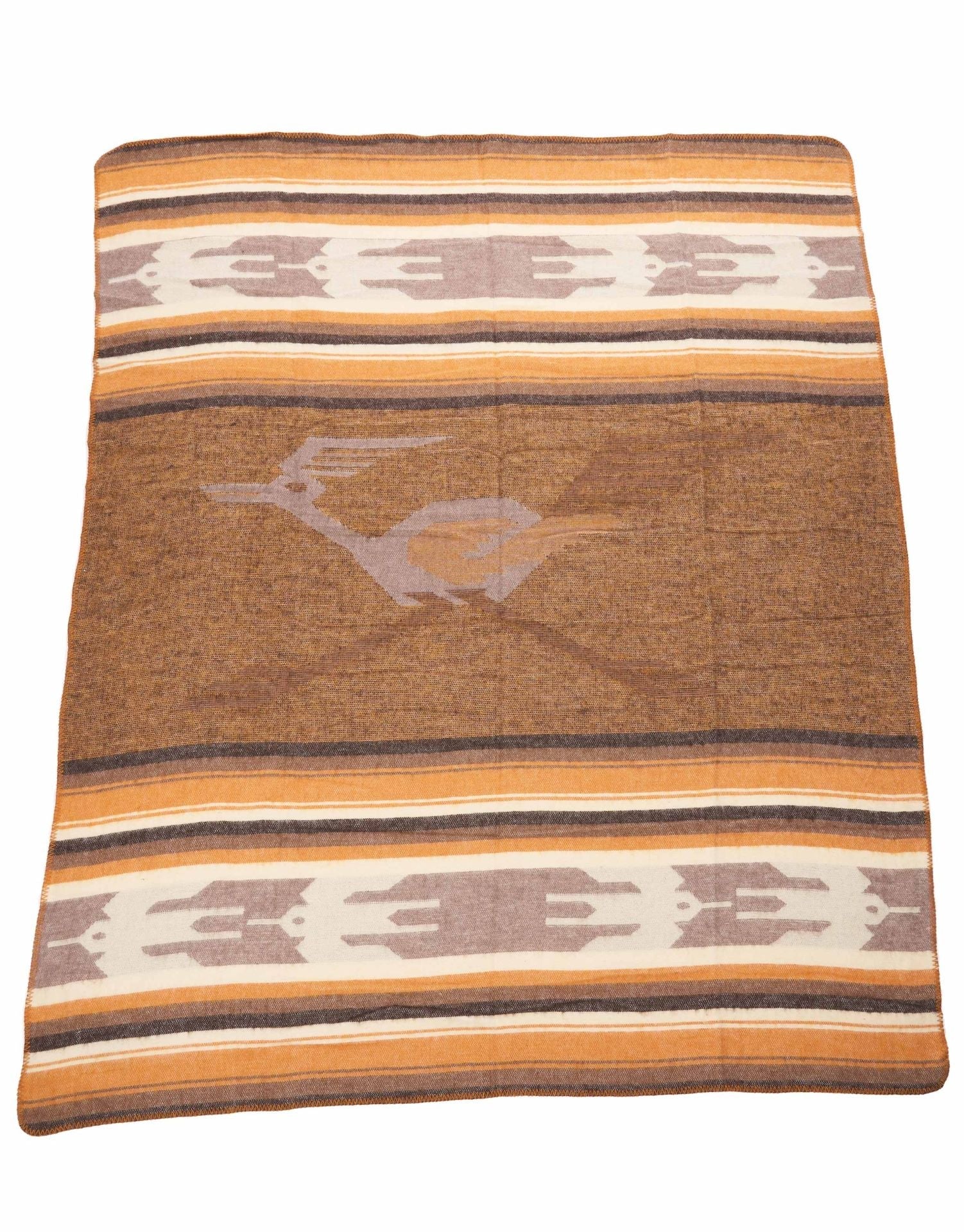 1969 Roadrunner blanket, Brown-Tæpper-Pike Brothers-Motorious Copenhagen