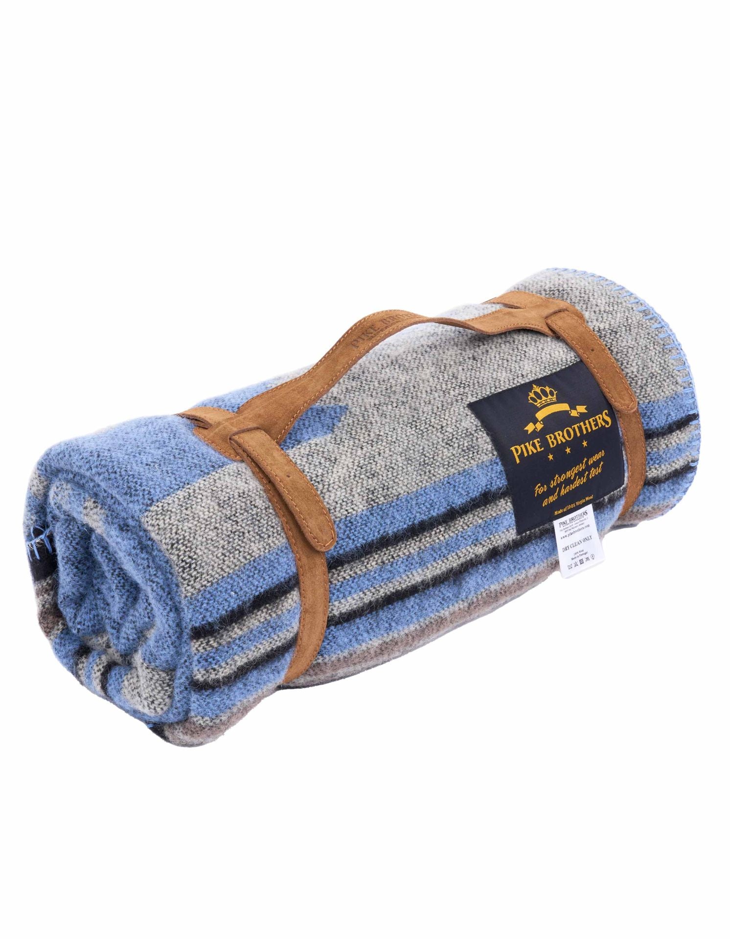 1969 Tolani wool blanket, Blue-Tæpper-Pike Brothers-Motorious Copenhagen