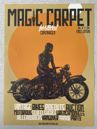 2016 Magic Carpet poster by Jakob Tolstrup, A3-Linoleumstryk og Plakater-Motorious Copenhagen-Motorious Copenhagen