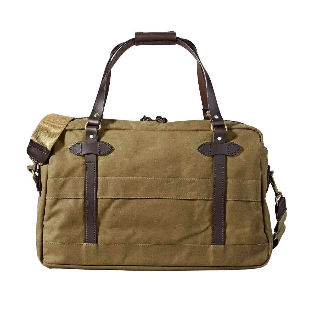 48-hour Tin Cloth Duffle Bag, Dark Tan-Tasker-Filson 1897-Motorious Copenhagen