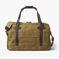 48-hour Tin Cloth Duffle Bag, Dark Tan-Tasker-Filson 1897-Motorious Copenhagen