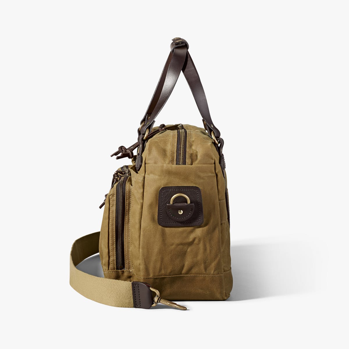 48-hour Tin Cloth Duffle Bag, Dark Tan-Tasker-Filson 1897-Motorious Copenhagen