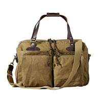 48-hour Tin Cloth Duffle Bag, Dark Tan-Tasker-Filson 1897-Motorious Copenhagen