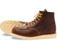 6" Classic MOC, Briar Oil Slick Leather, Style no. 8138, Oil Tanned-Sko og støvler-Red Wing Shoes-Motorious Copenhagen