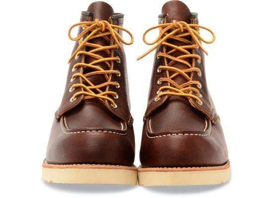 6" Classic MOC, Briar Oil Slick Leather, Style no. 8138, Oil Tanned-Sko og støvler-Red Wing Shoes-Motorious Copenhagen