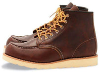 6" Classic MOC, Briar Oil Slick Leather, Style no. 8138, Oil Tanned-Sko og støvler-Red Wing Shoes-Motorious Copenhagen