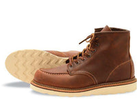 6" Classic MOC, Copper Rough & Tough Leather, Style no. 1907, Oil Tanned-Sko og støvler-Red Wing Shoes-Motorious Copenhagen