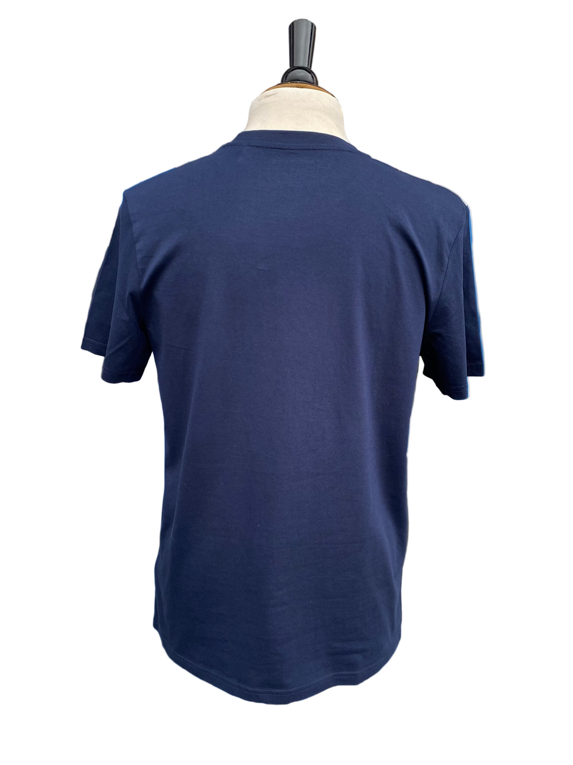 "AMF" Motorious T-shirt, Navy-T-shirts-Motorious Copenhagen-Motorious Copenhagen