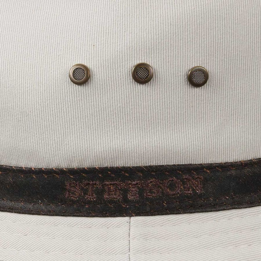 Ava Cotton Outdoor hat, Oatmeal-Hatte og Caps-Stetson-Motorious Copenhagen