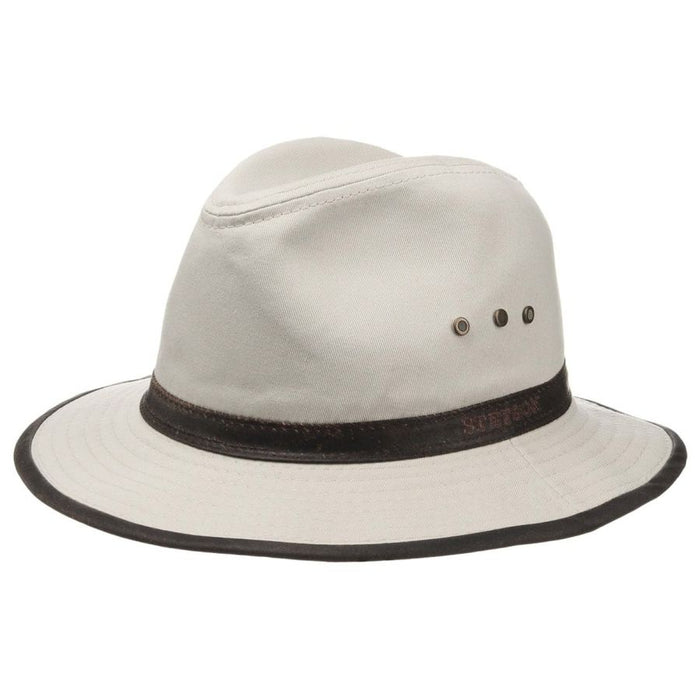 Ava Cotton Outdoor hat, Oatmeal-Hatte og Caps-Stetson-Motorious Copenhagen