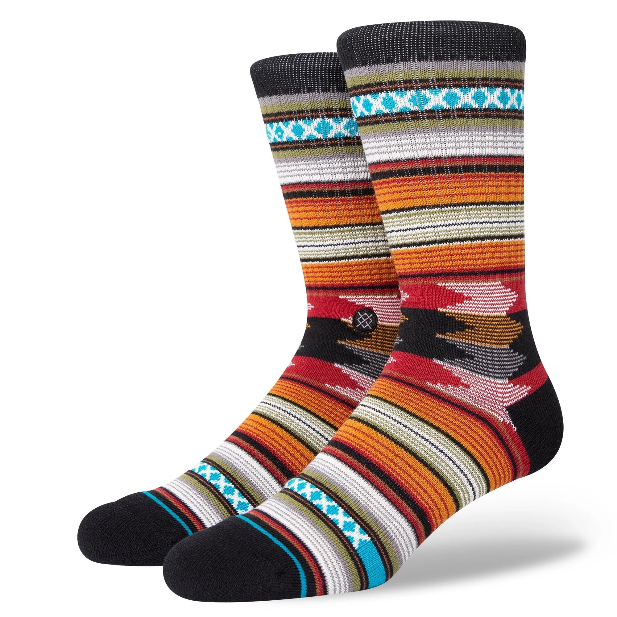 Baron Crew Sock, Black-Sokker-Stance-Motorious Copenhagen