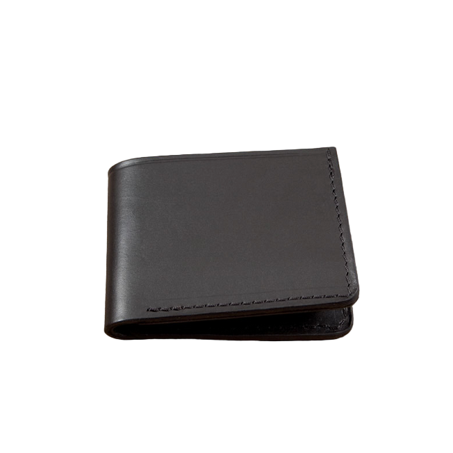 Bifold Coin Wallet, Black-Tegnebøger-Ondura Durable Goods-Motorious Copenhagen
