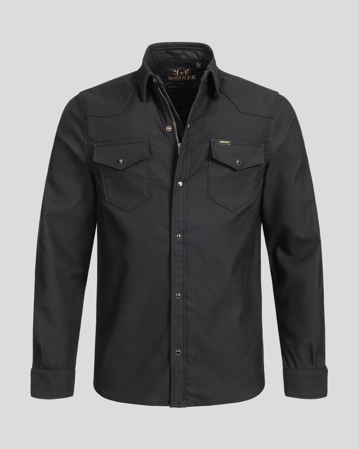 Black Jack Rider Shirt-Skjorter-Rokker Company-Motorious Copenhagen