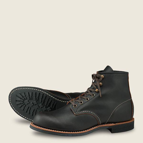 Blacksmith, Black Prairie Leather, Style No. 3345-Sko og støvler-Red Wing Shoes-Motorious Copenhagen