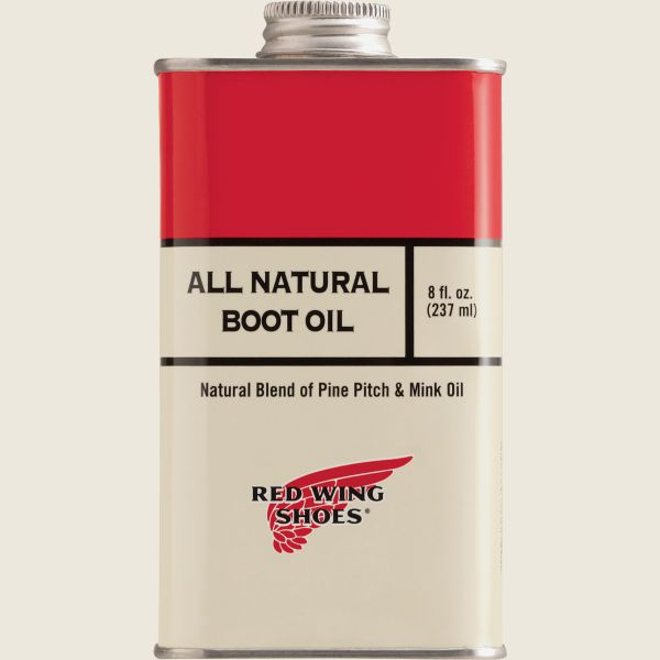Boot Oil, All Natural, Item no. 97103-Støvlepleje og læderfedt-Red Wing Shoes-Motorious Copenhagen