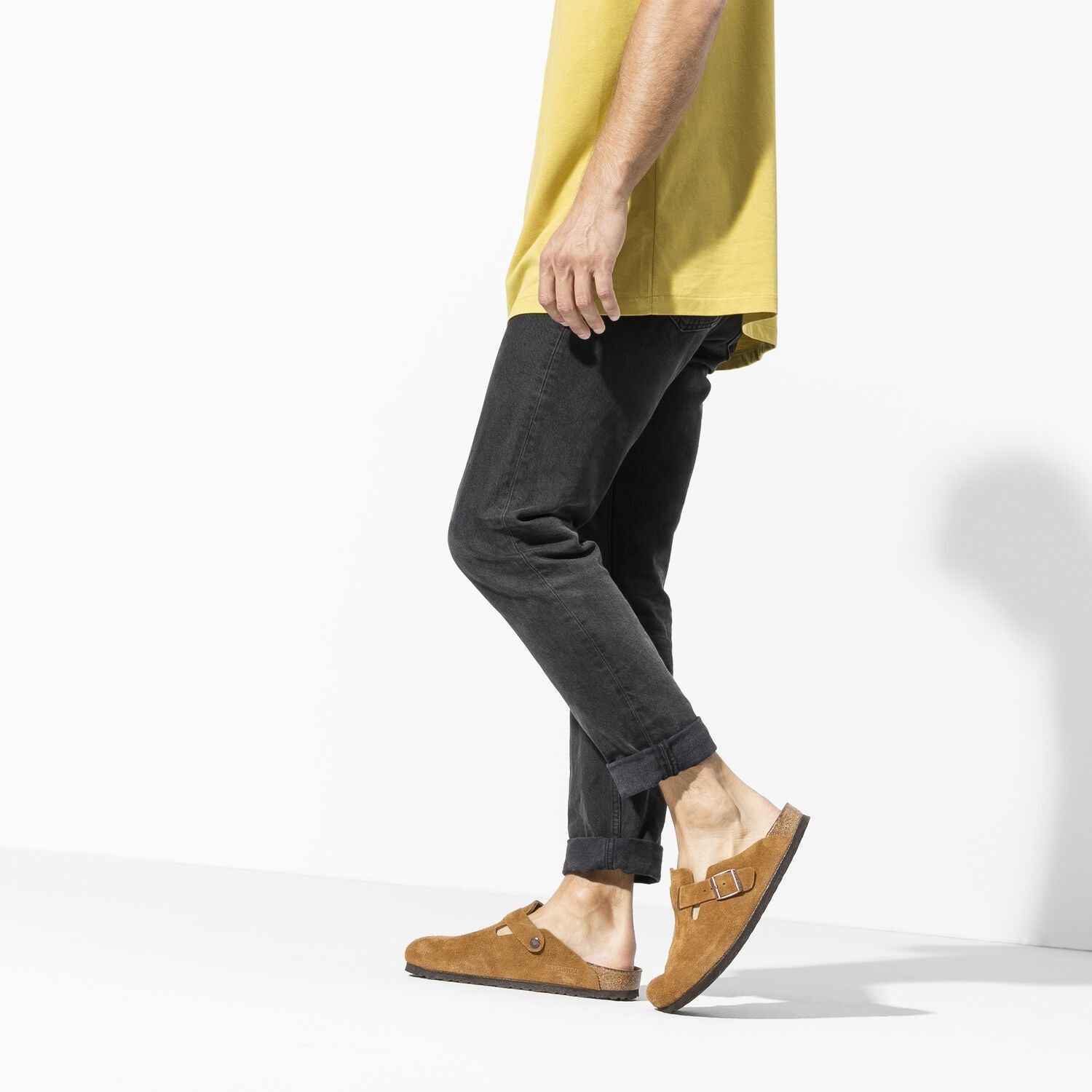 Boston, Soft Footbed, Suede leather, Mink-Sko og støvler-Birkenstock-Motorious Copenhagen