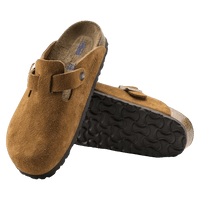 Boston, Soft Footbed, Suede leather, Mink-Sko og støvler-Birkenstock-Motorious Copenhagen