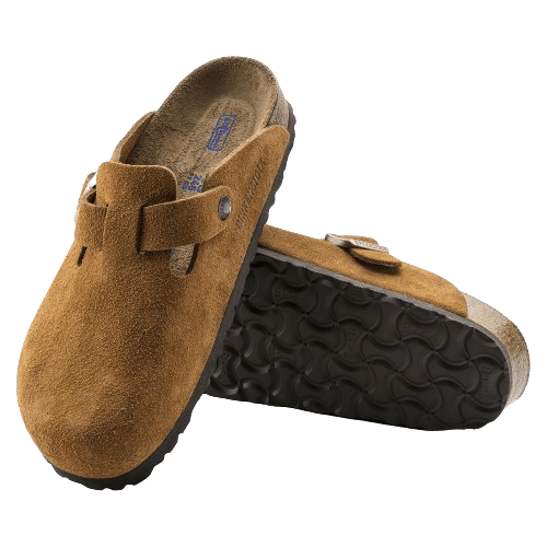 Boston, Soft Footbed, Suede leather, Mink-Sko og støvler-Birkenstock-Motorious Copenhagen