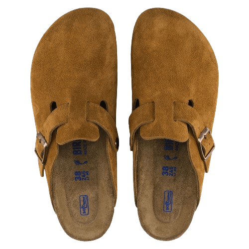 Boston, Soft Footbed, Suede leather, Mink-Sko og støvler-Birkenstock-Motorious Copenhagen