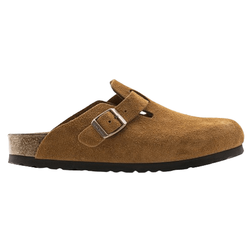 Boston, Soft Footbed, Suede leather, Mink-Sko og støvler-Birkenstock-Motorious Copenhagen