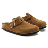 Boston, Soft Footbed, Suede leather, Mink-Sko og støvler-Birkenstock-Motorious Copenhagen