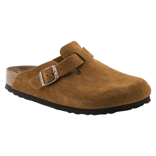 Boston, Soft Footbed, Suede leather, Mink-Sko og støvler-Birkenstock-Motorious Copenhagen