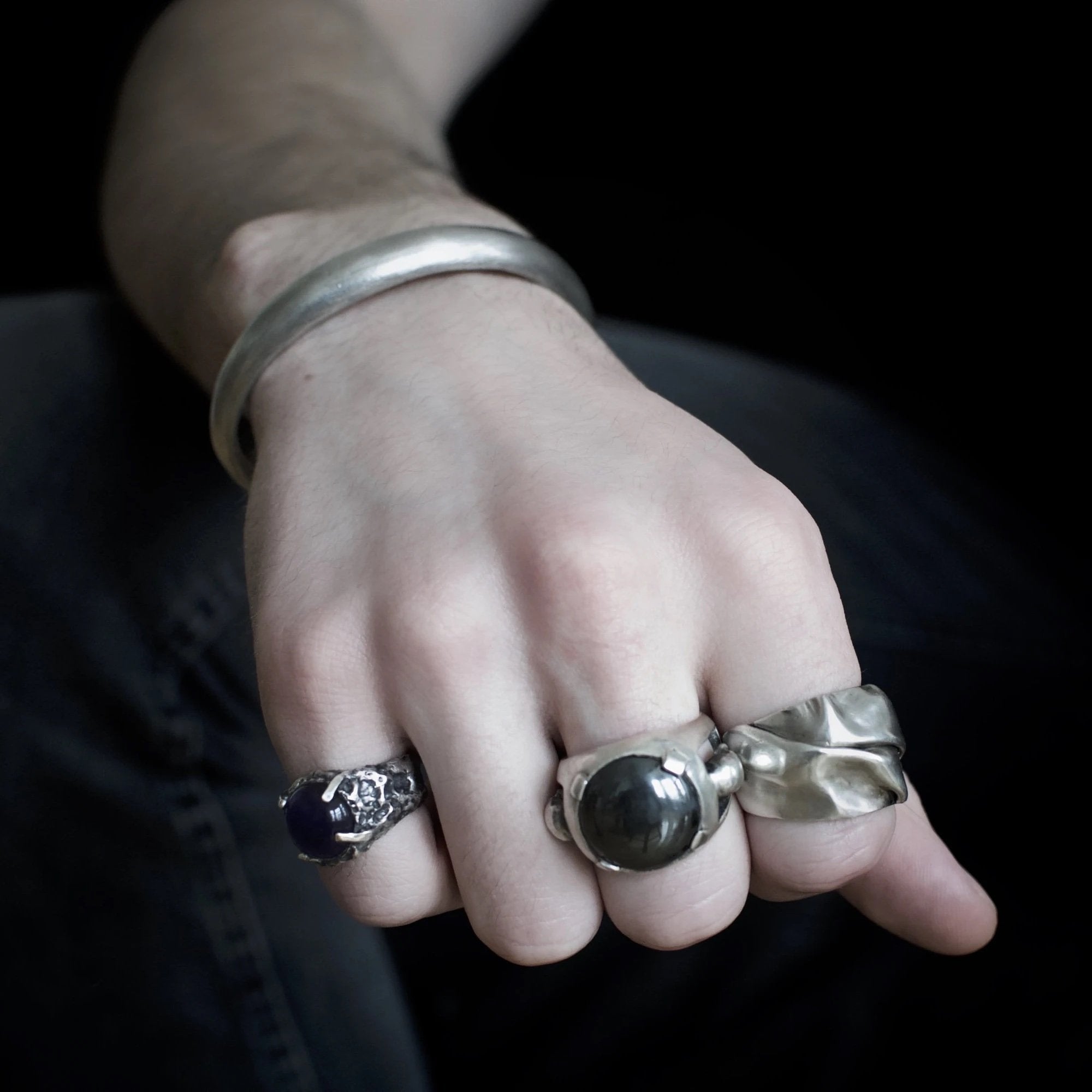 Bracelet, Jonc-Ringe og Halskæder-Black Rock Jewel-Motorious Copenhagen