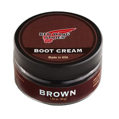 Brown Boot Cream, Leather Care Product, Item no. 97112-Støvlepleje og læderfedt-Red Wing Shoes-Motorious Copenhagen