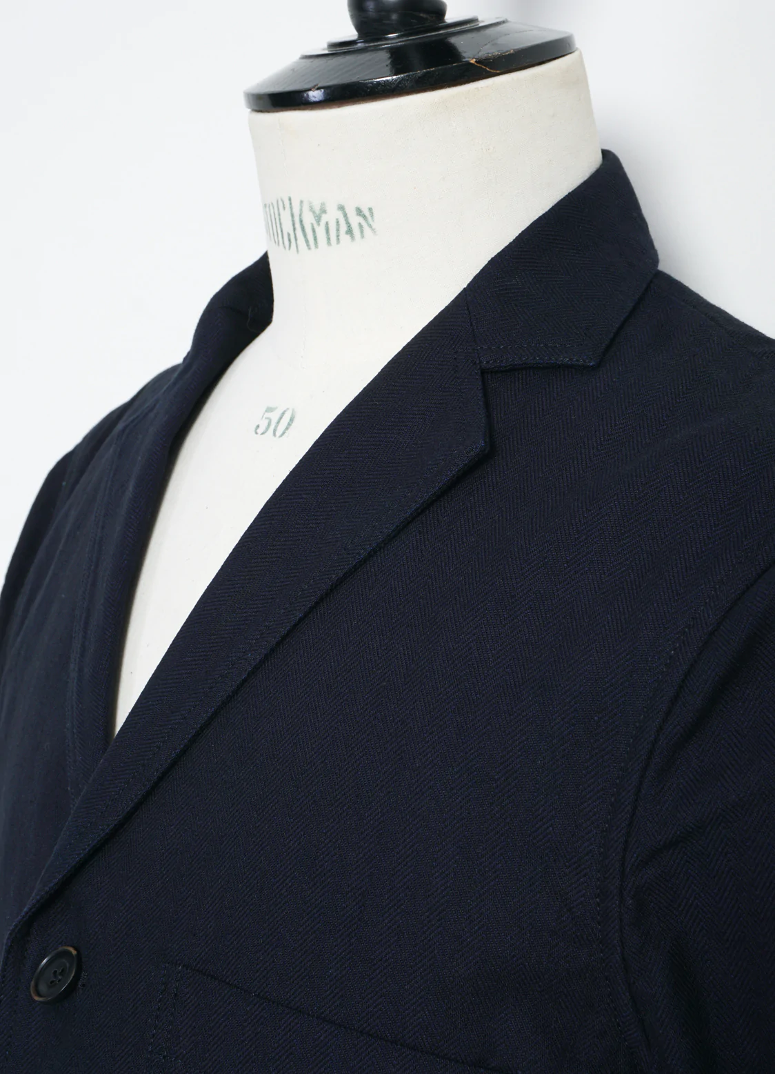 Charlie, Easy Three Button Blazer, Indigo-Blazere-Hansen Garments-Motorious Copenhagen