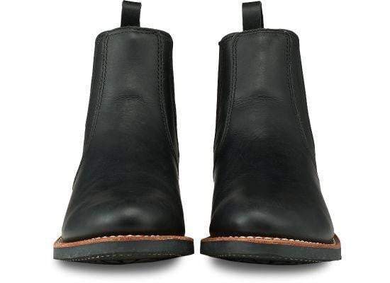 Chelsea, 6-inch, Black Boundary Leather, Womens style no. 3455-Sko og støvler-Red Wing Shoes-Motorious Copenhagen