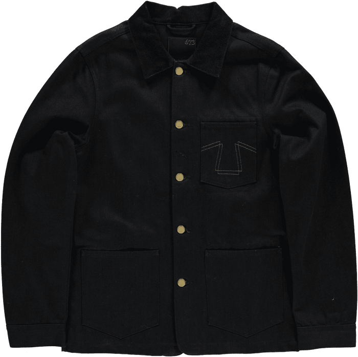 Chore Jacket 673 Denim, Black-Jakker-Eat Dust-Motorious Copenhagen