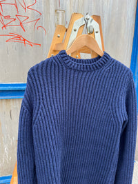 Crewneck, Long sleeve, Indigo-Sweatshirts-GRP-Motorious Copenhagen
