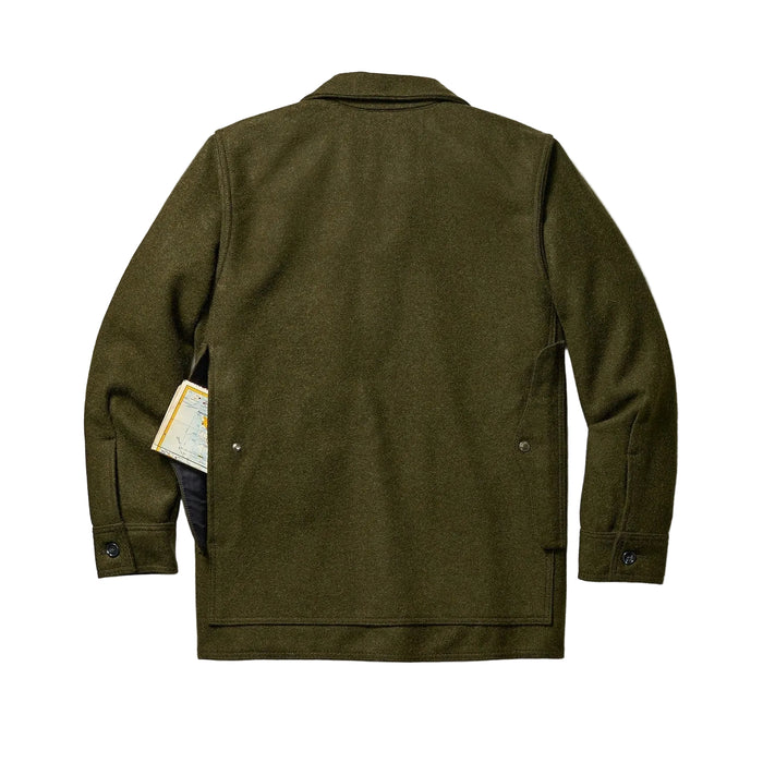 Cruiser Jacket, Mackinaw Wool, Forest Green-Jakker-Filson 1897-Motorious Copenhagen