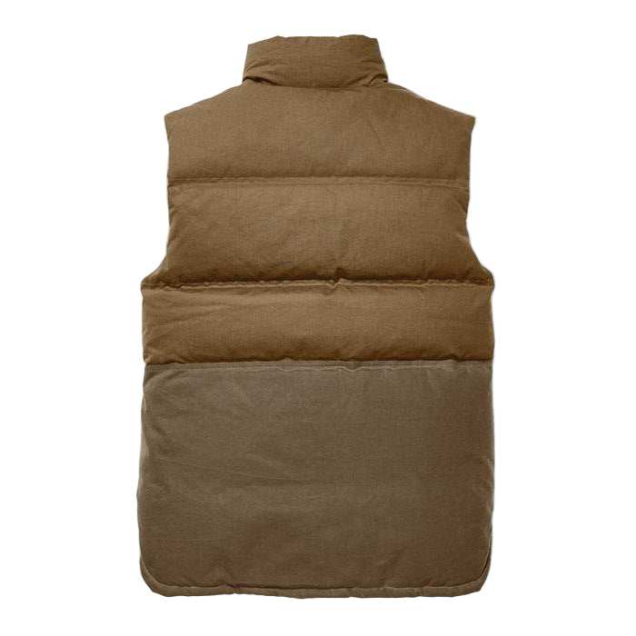 Cruiser Vest, Down, Dark Tan-Veste-Filson 1897-Motorious Copenhagen