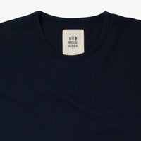 Dani Organic Cotton-Jersey T-Shirt, Deep Marine-T-shirts-Hemen Biarritz-Motorious Copenhagen