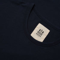 Dani Organic Cotton-Jersey T-Shirt, Deep Marine-T-shirts-Hemen Biarritz-Motorious Copenhagen