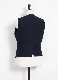Daniel, Classic Waistcoat, Indigo-Veste-Hansen Garments-Motorious Copenhagen
